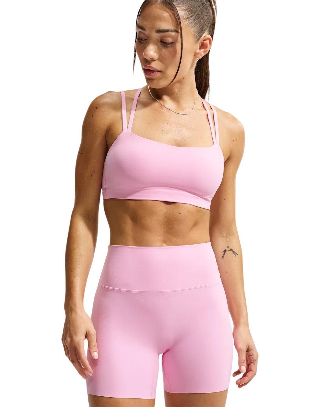 Nike Women's Zenvy High-Waisted 5" Biker Shorts - Pink - PINK